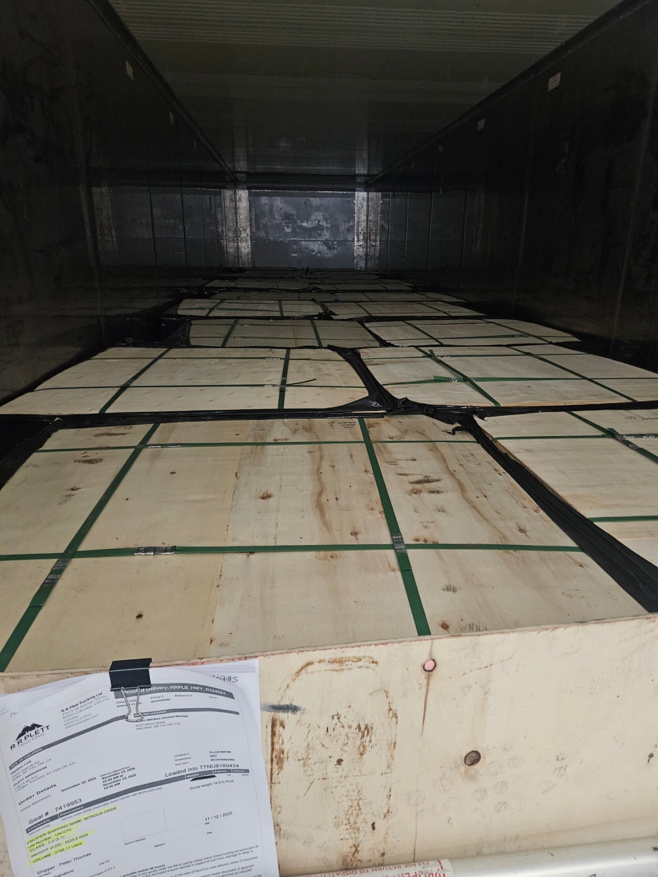 NitroWhip 640g Pallet of 432 Cylinders (72 Boxes)