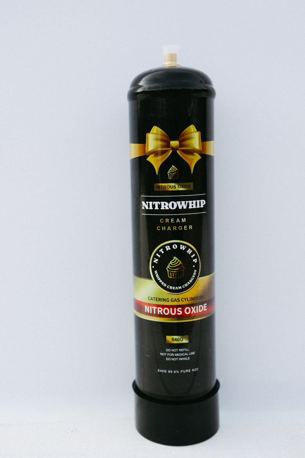 NitroWhip Whipped Cream Chargers, 640g Culinary Gas - 1 Cyl