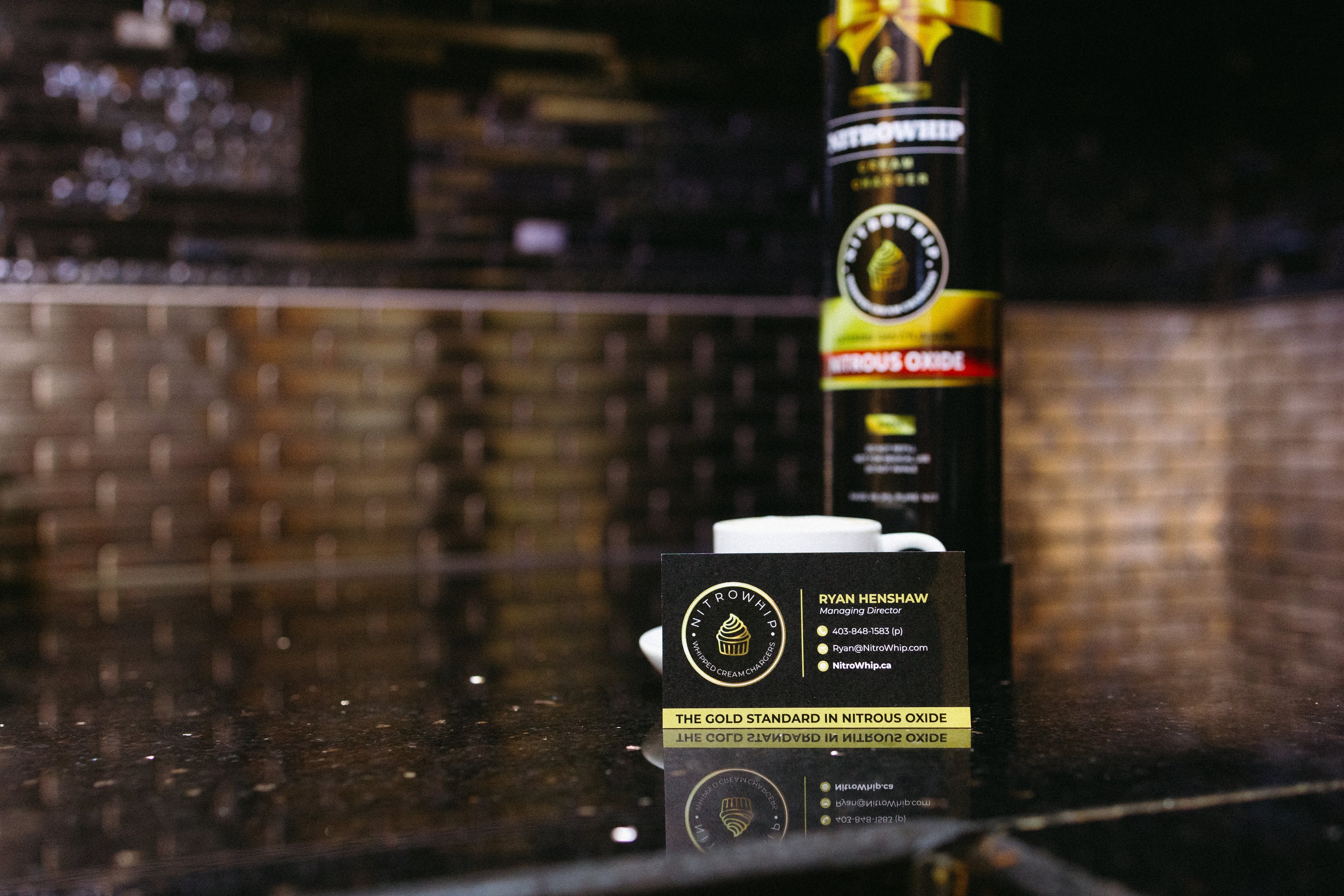 NitroWhip Whipped Cream Chargers, 640g Culinary Gas - 1 Cyl